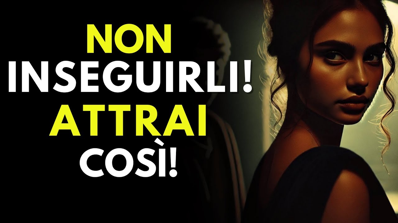 Non Inseguirli, Attrai! Ciò Che Ti Appartiene Ti Troverà Semplicemente! - Oscura Psicologia Stoica