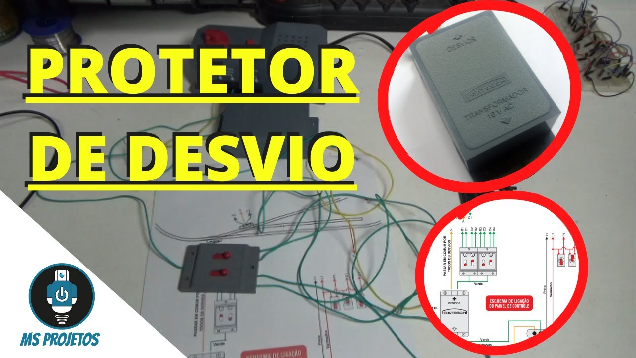COMO LIGAR UM PROTETOR PARA PROTEGER AS BOBINAS DOS DESVIO FRATESCHI