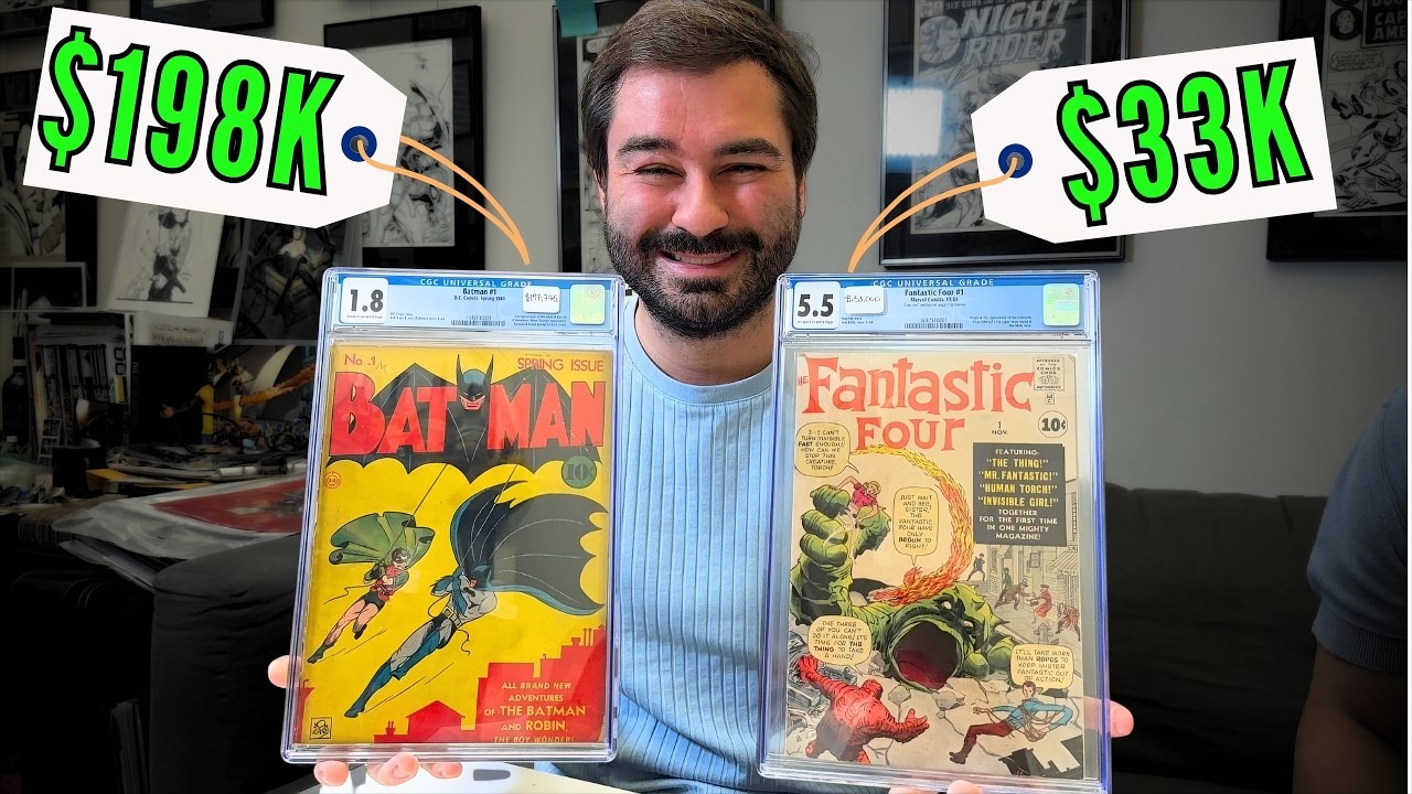 Multi-Million Dollar Comic Book Collection in NYC! (Metropolis Comics and Collectibles Vault OPENED)