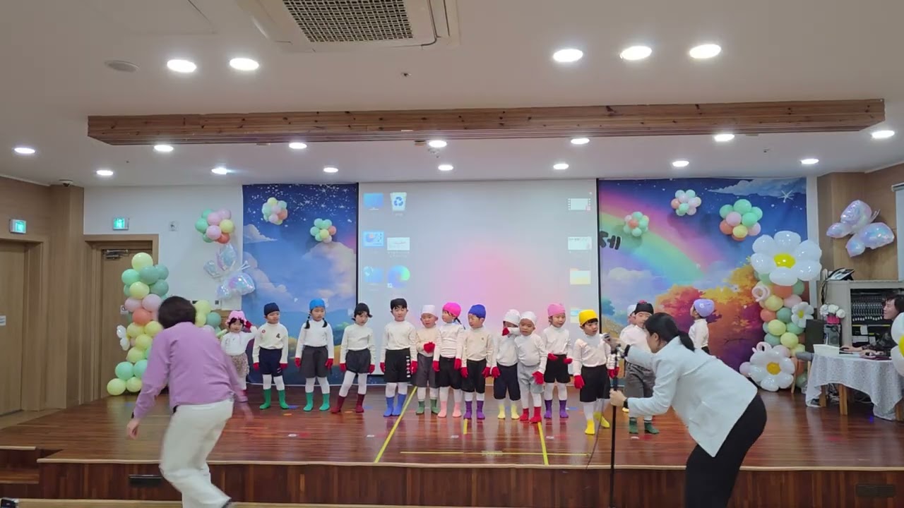 자연담 어린이집 가족축제 C팀 풀잎반-수중발레