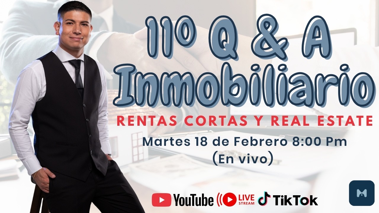 Pregúntame lo que quieras sobre bienes raíces, fotografía inmobiliaria y Airbnb 🏡💬 |