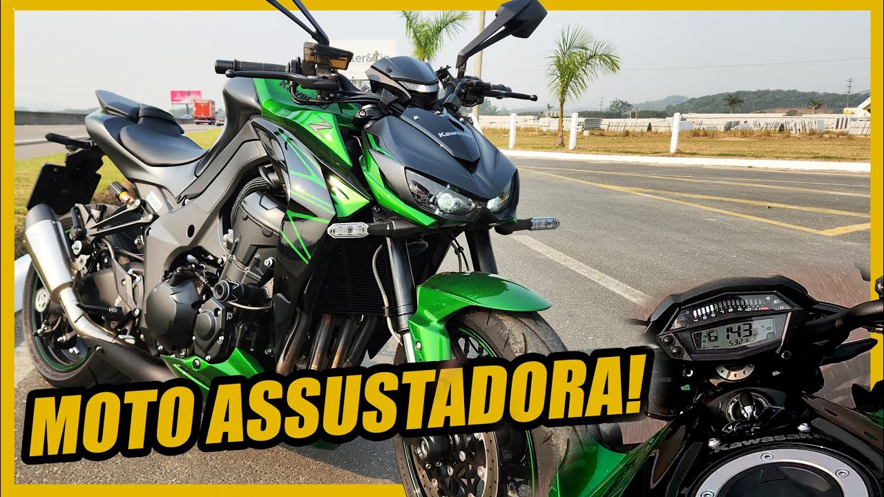 ACELERAMOS O MONSTRO CHAMADO KAWASAKI Z1000 R EDITION *ESCAPAMENTO ESPORTIVO*