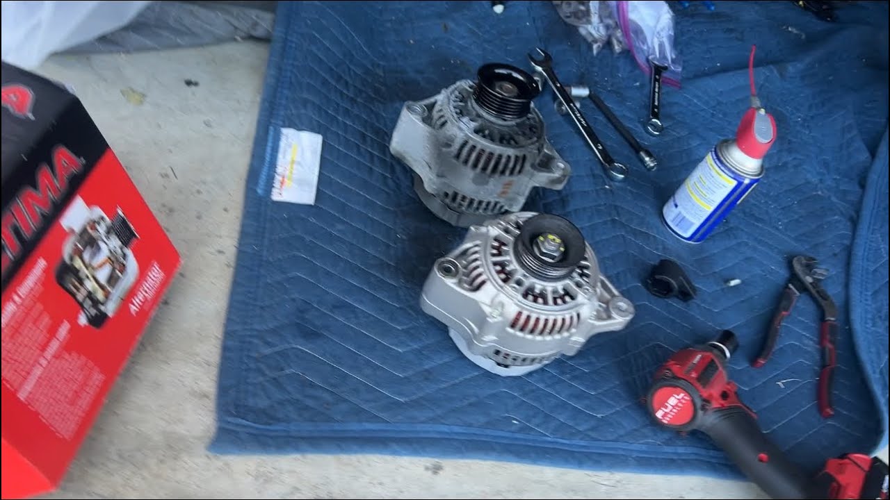 GX100 Alternator Replacement