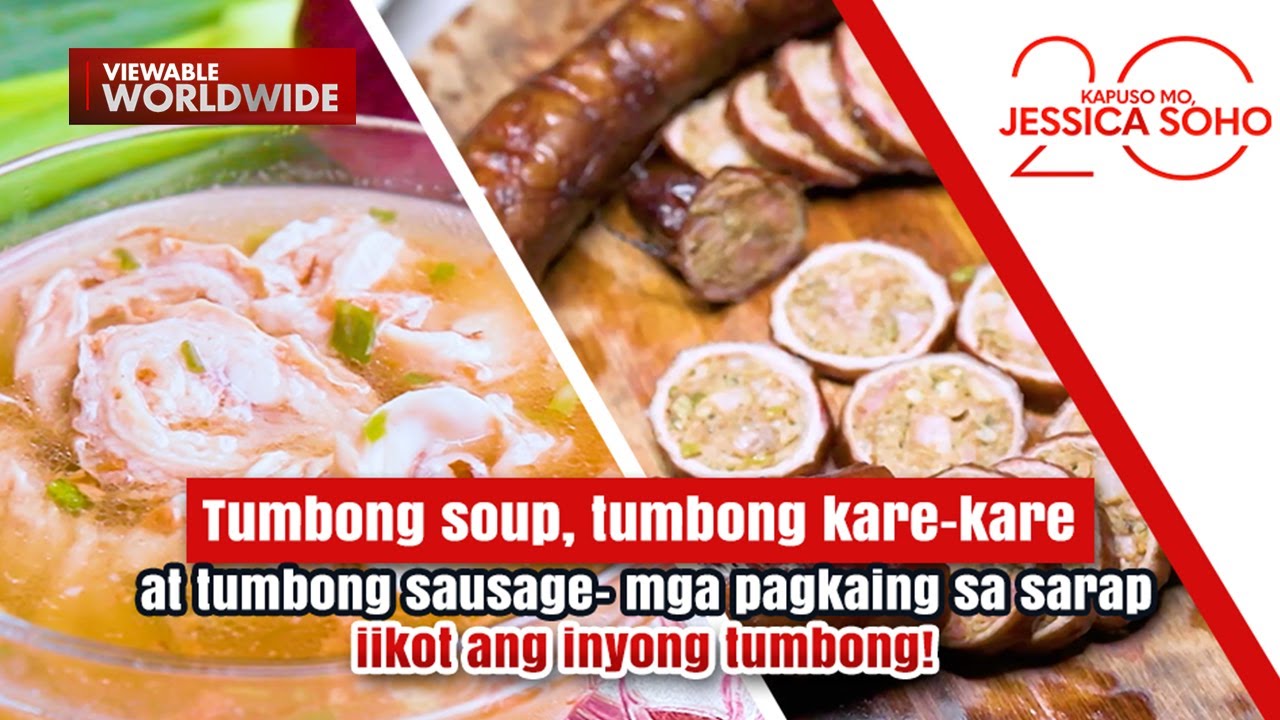 Tumbong soup, tumbong kare-kare at tumbong sausage, ating tikman! | Kapuso Mo, Jessica Soho