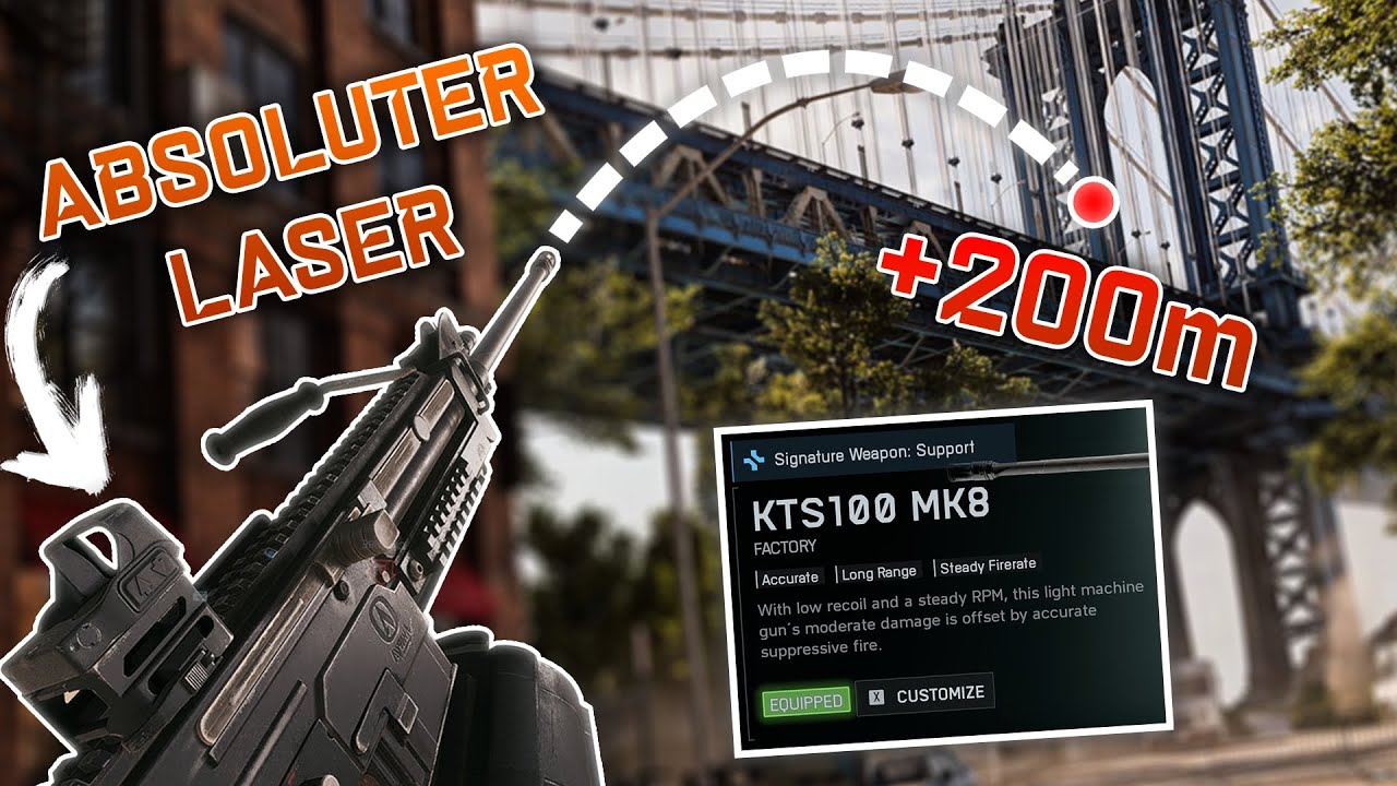 BF6 KTS100 MK8 bestes LMG auf lange Distanz - die besten Aufsätze für Low und High level