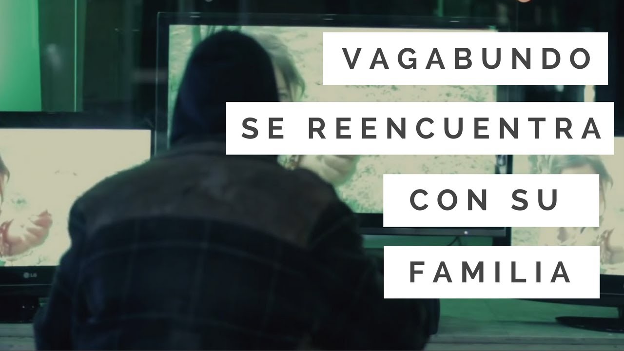 Vagabundo se reencuentra con su familia después de mucho años