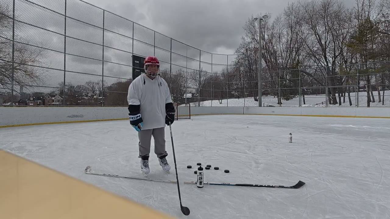 Ice Hockey Patent By James David Ma LACROSSE FINISHER DRILL SPREAD EAGLE STICKHANDLE .....822 0014 D
