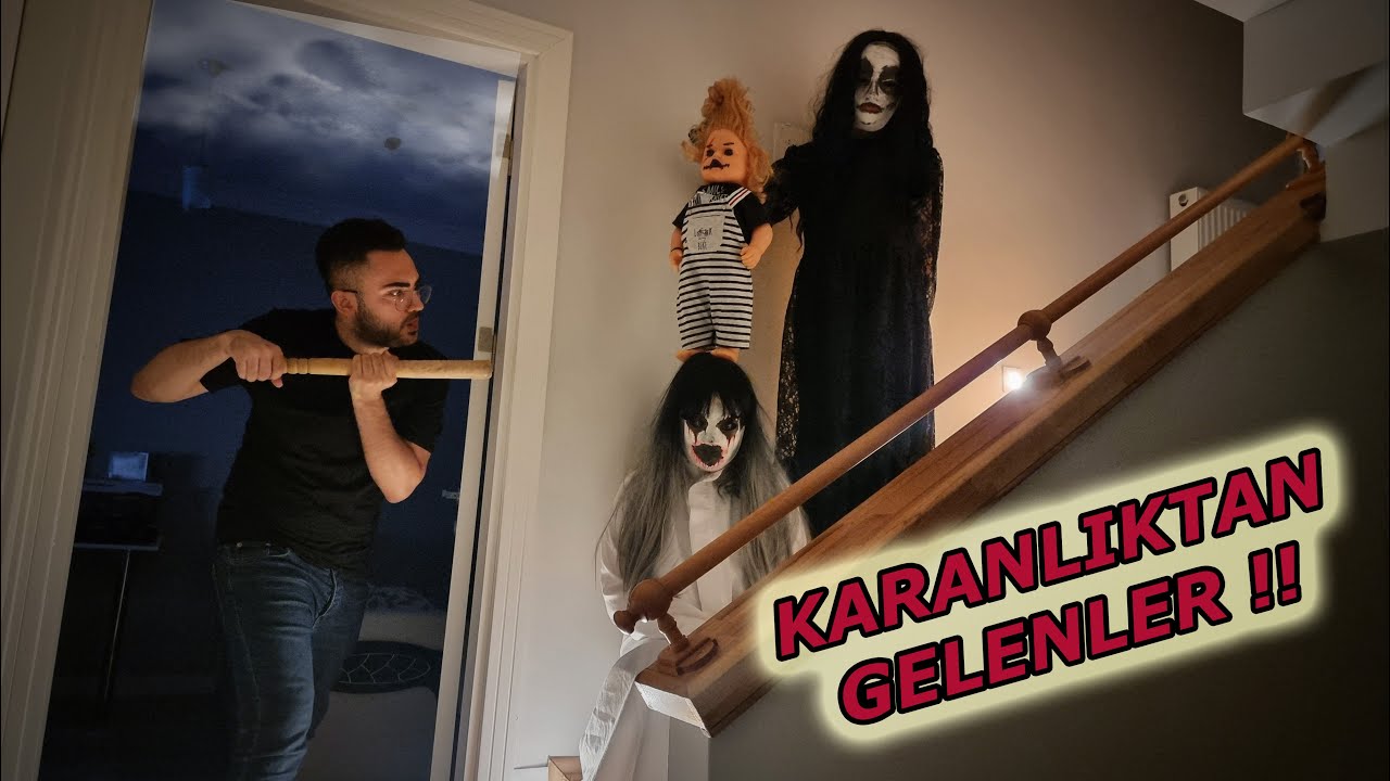 YAĞMURLU GECEDE KARANLIKTAN GELEN HAYALET KIZLAR EVİ BASTI !!