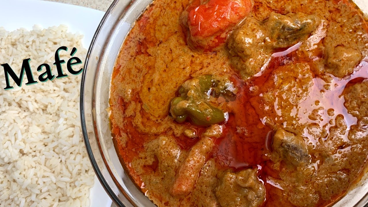 MAFÉ 🇲🇱 🇸🇳//SAUCE PATE D'ARACHIDE ||THE FAMOUS PEANUT-BUTTER SAUCE WITH MEAT