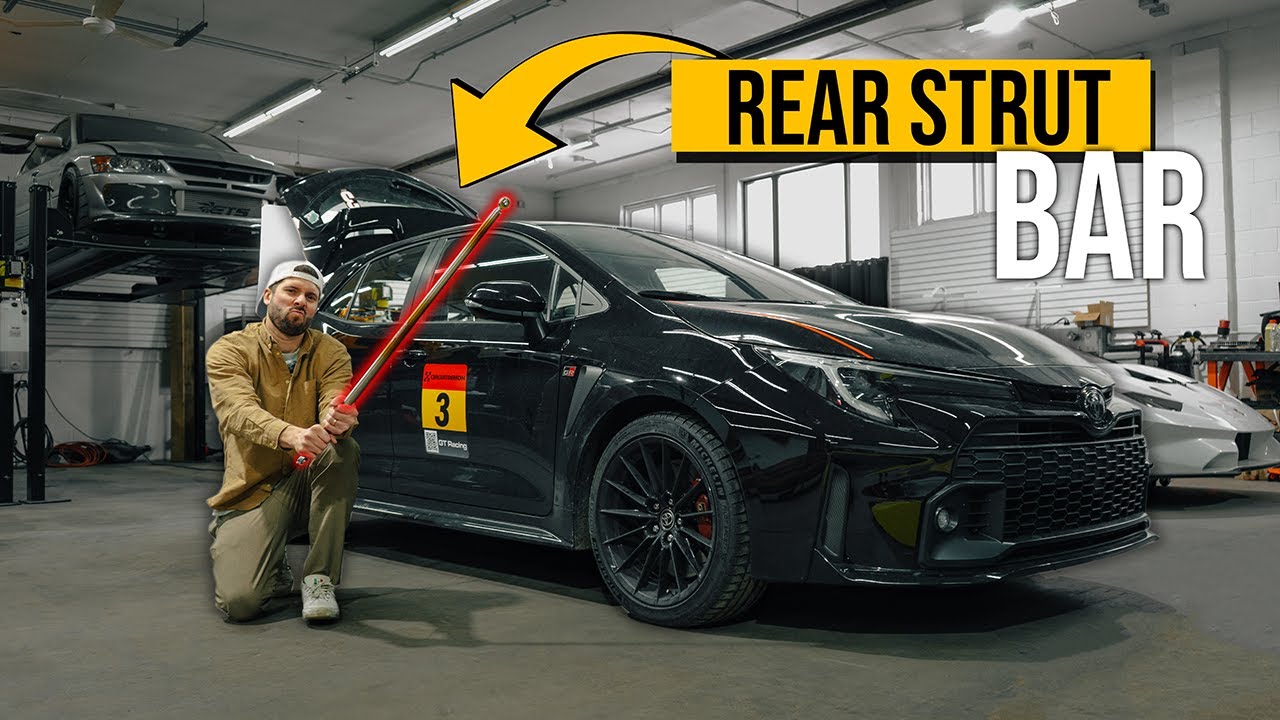 Delta X Rear Strut Brace For The GR Corolla!