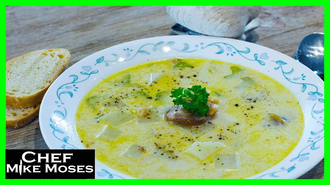 Maritime Clam Chowder - A Simple broth packed with clams and how to make it