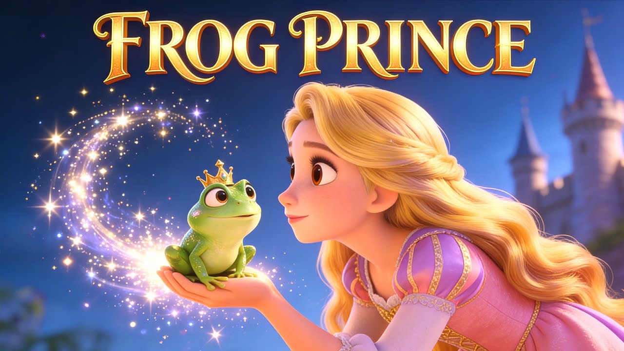 The Frog Prince 🐸✨ Full Fairy Tale Cartoon for Kids | Pixar-Style Animation