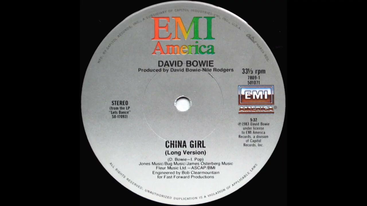 China Girl (Long Version) - David Bowie