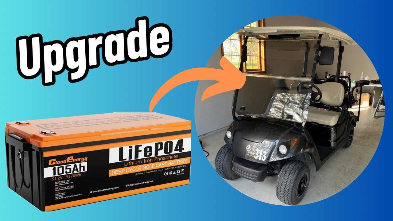 We Upgraded Our Golf Cart Batteries to Crown Energy Lithium 🔋⚡️