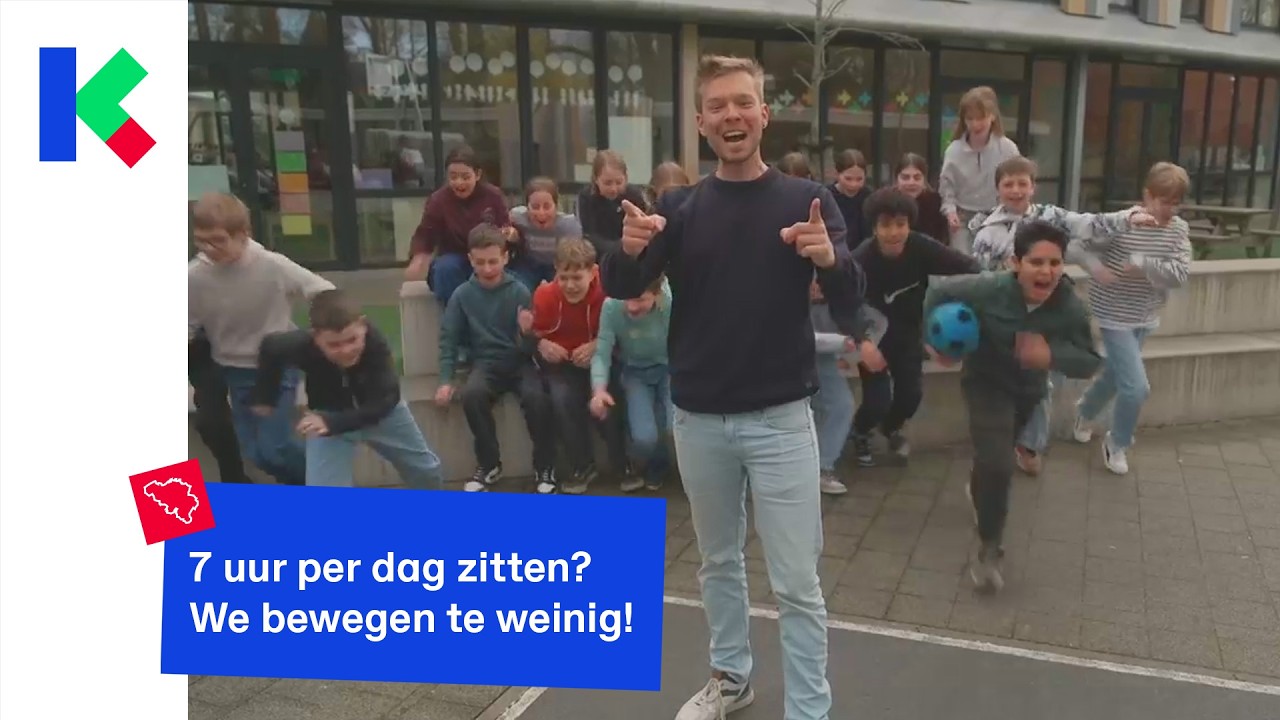 7 uur per dag zitten? We bewegen te weinig!