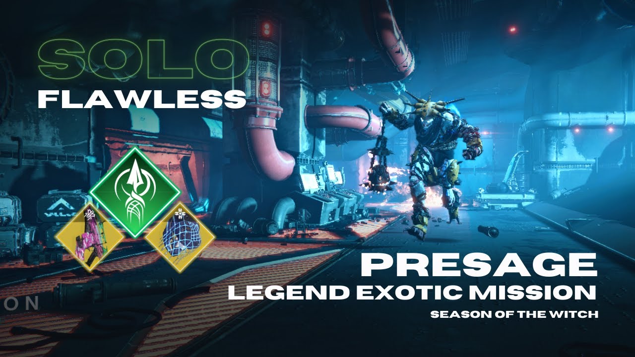 Solo Flawless Legend Presage with Whirling Maelstrom Aspect - Strand Hunter - Destiny 2