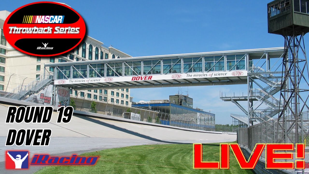 [LIVE] NASCAR Throwback Series - Round 19 - Dover - iRacing