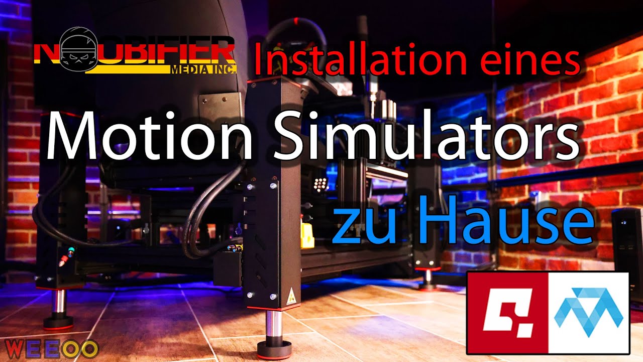 Das ultimative Spielerlebnis Motion Sim - Qubic QS 220 PL & Monstertech MTS deutsch