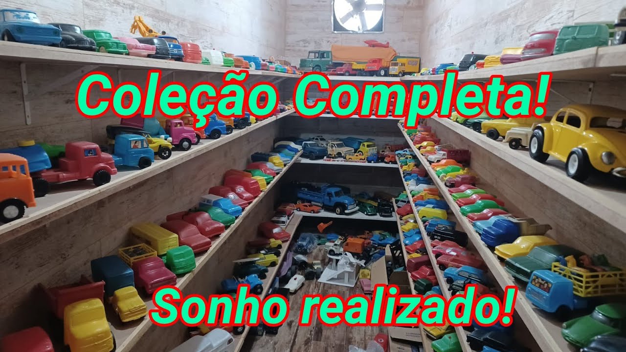 Coleção completa, finalmente sonho realizado! carrinhos antigos de brinquedo! anos 80, 70, 60 etc