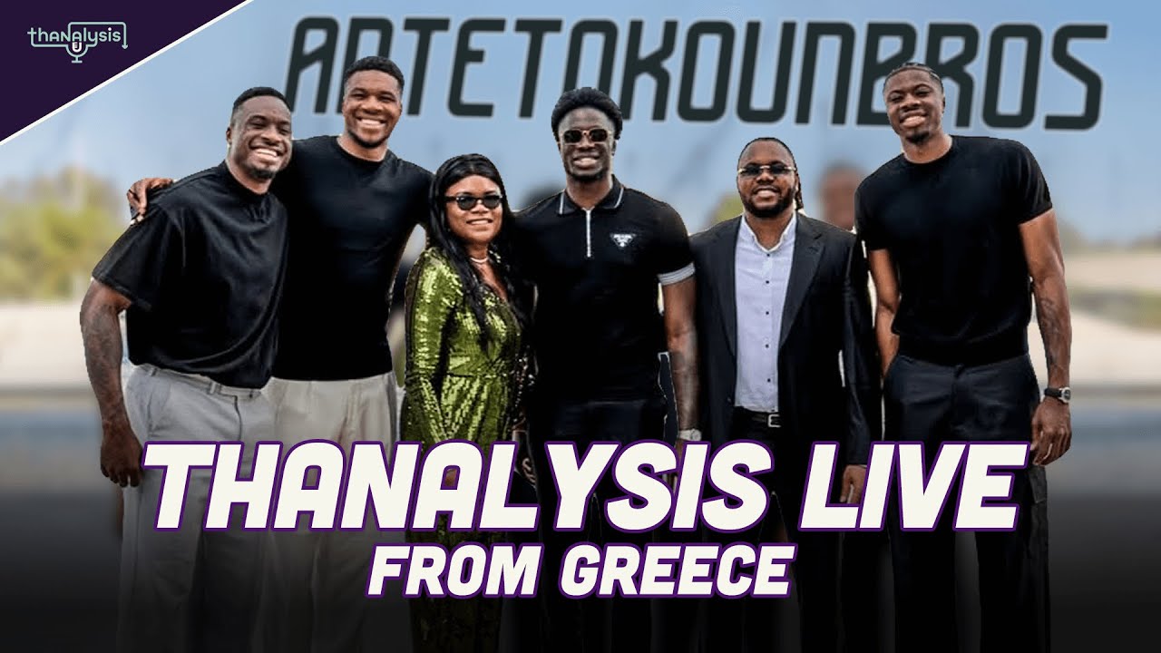 Thanasis, Alex, Kostas and Giannis Antetokounmpo LIVE in Athens, Greece!