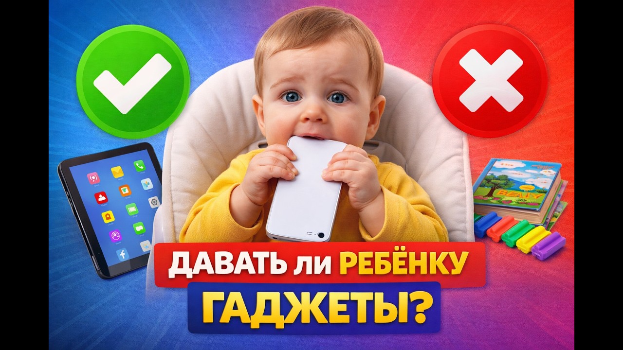 Ребенок и гаджеты: давать или не давать?