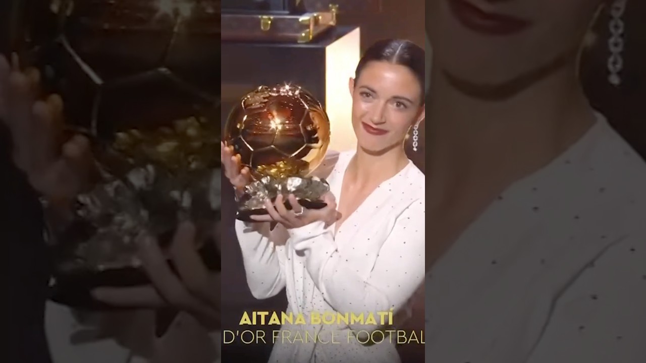 The 2024 #ballondor is&hellip; AITANA BONMAT&Iacute;!!! #fcbarcelona #shorts