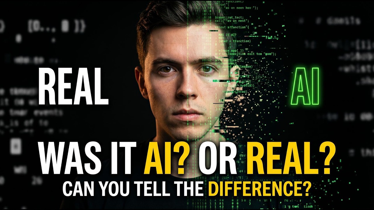 Everything You Just Watched Was AI Generated... Or Was It?