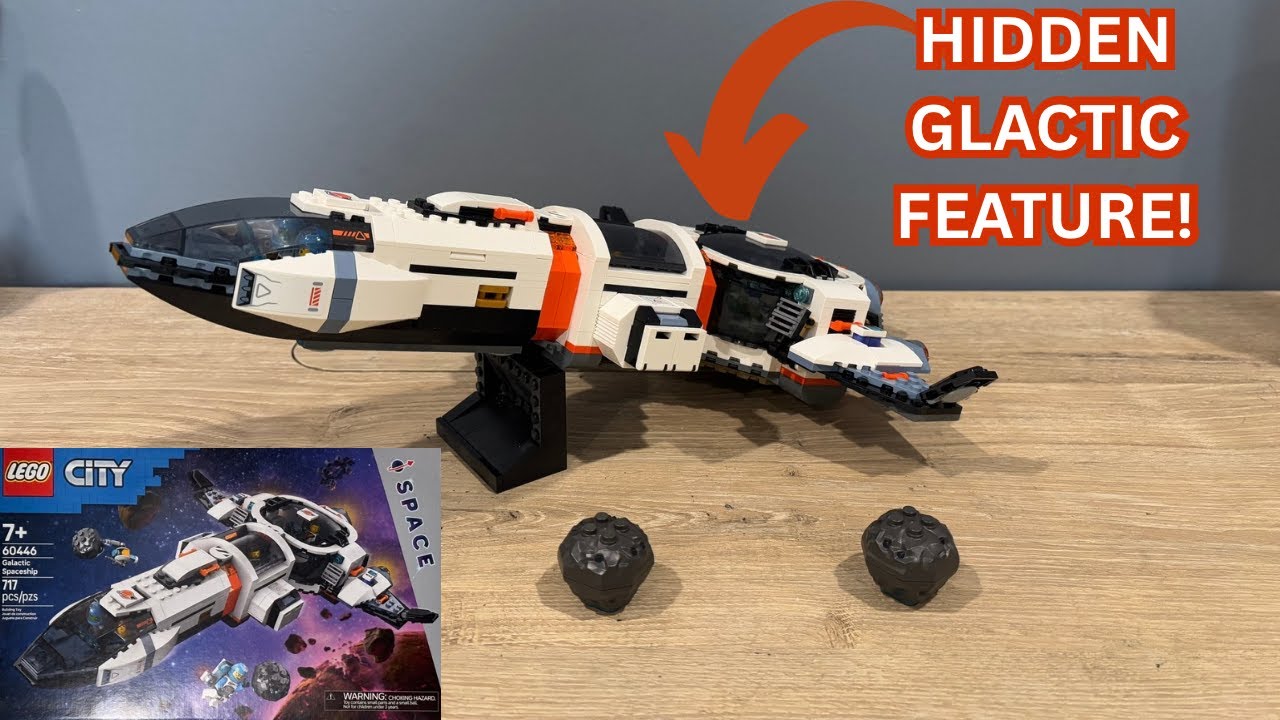 LEGO City Galactic Spaceship Build and Review! This Feature is Out of This World! 60446