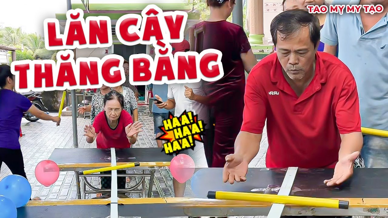 Trò Chơi Lăn Cây Thăng Bằng Cực Khó Và Kết Quả Không Thể Lường Trước! | Tao Mỵ My Tạo