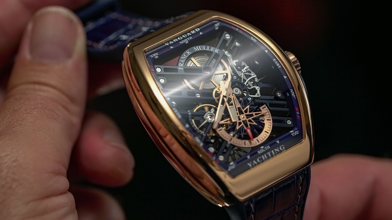 Own a mega yacht? Then check this Franck Muller Vanguard S6 Yachting watch out