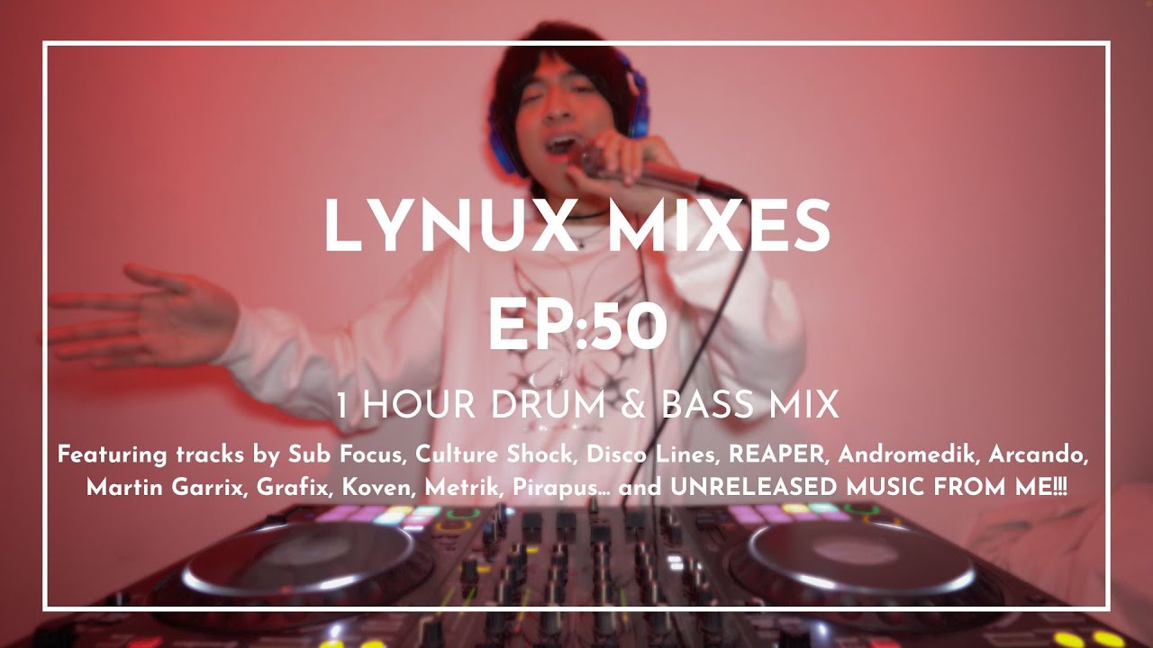 Lynux Mixes EP:50 | My fav Drum & Bass of 2025 (contains UNRELEASED MUSIC!) #dnb #edm #music [4K]