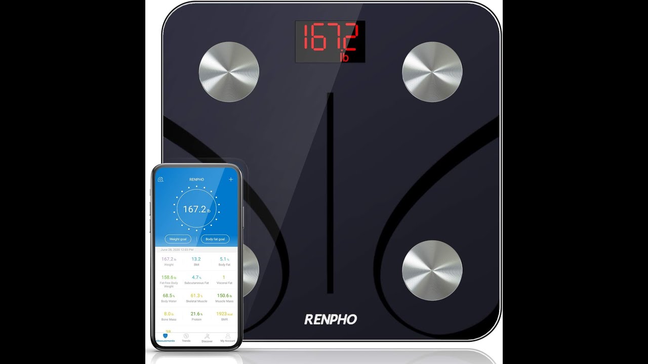 Renpho Smart Scale | Body Fat Body Composition smart scale | Best budget smartscale