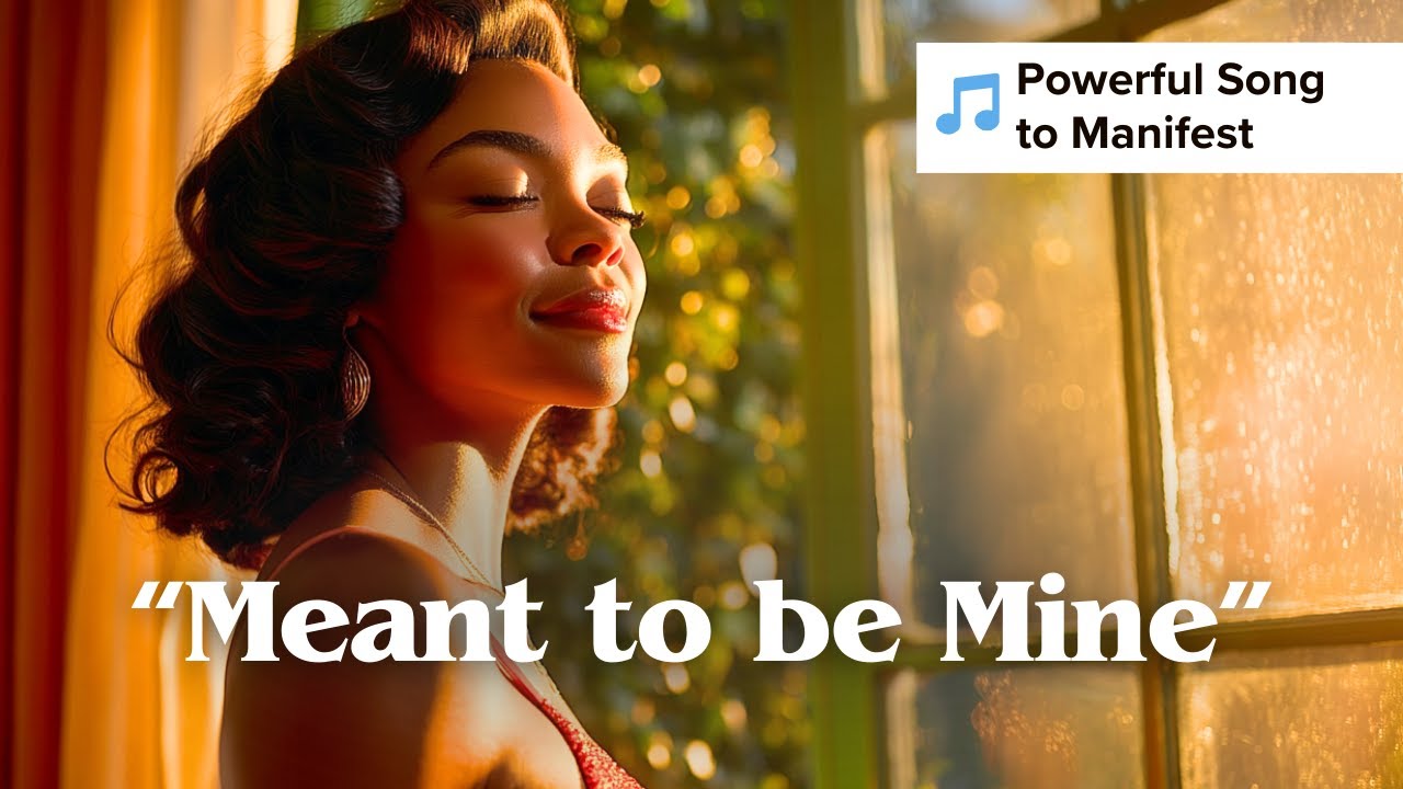 🎙️Manifestation song ✨Meant to be Mine ✨ Attract what's destined for You | Love, Success, Abundance
