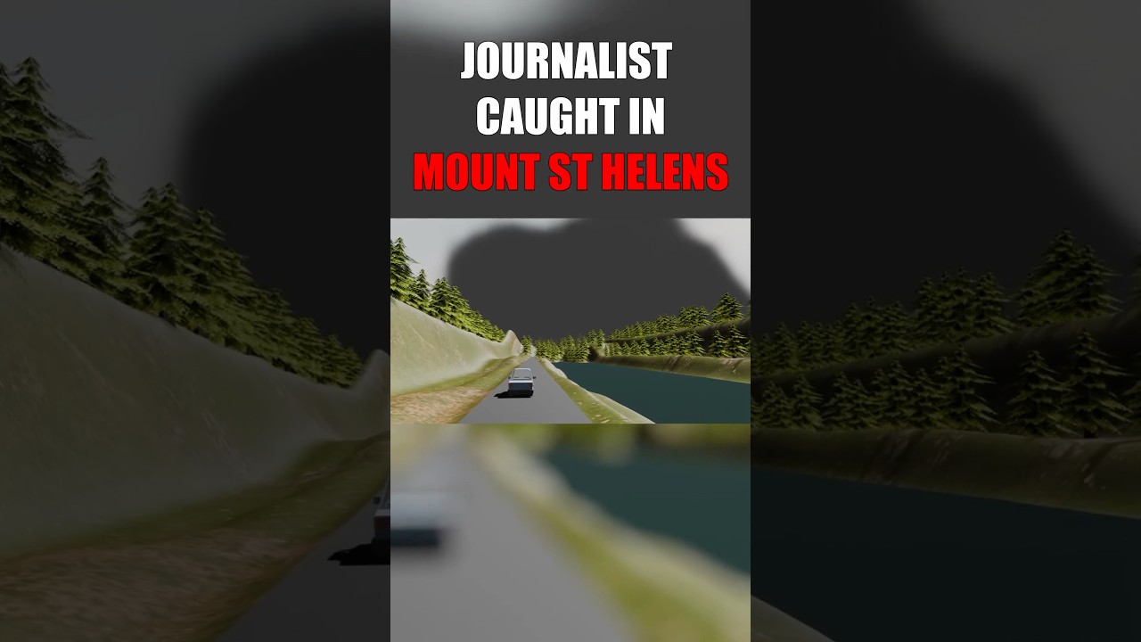 Журналист попал в эпицентр извержения вулкана! #погода #гораСтеленс #вулкан