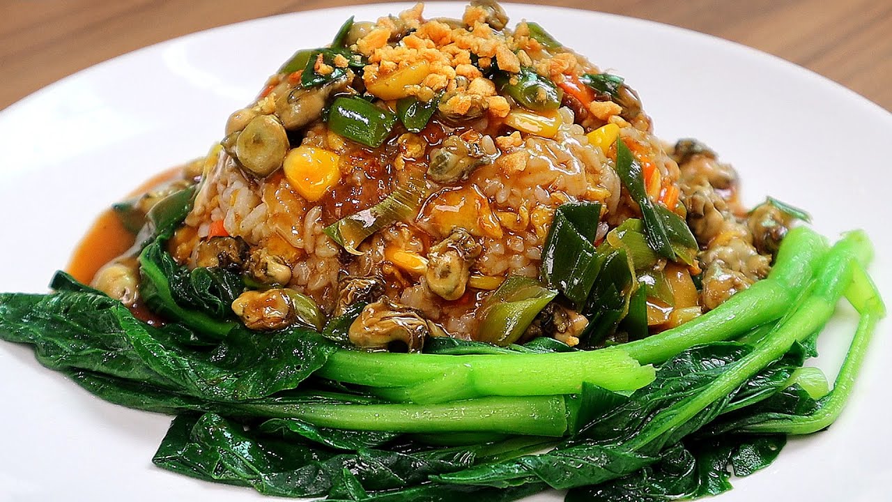 花28買2盒海蠣，做【海蠣撈飯】簡單吃一吃，湯汁拌飯太香了！