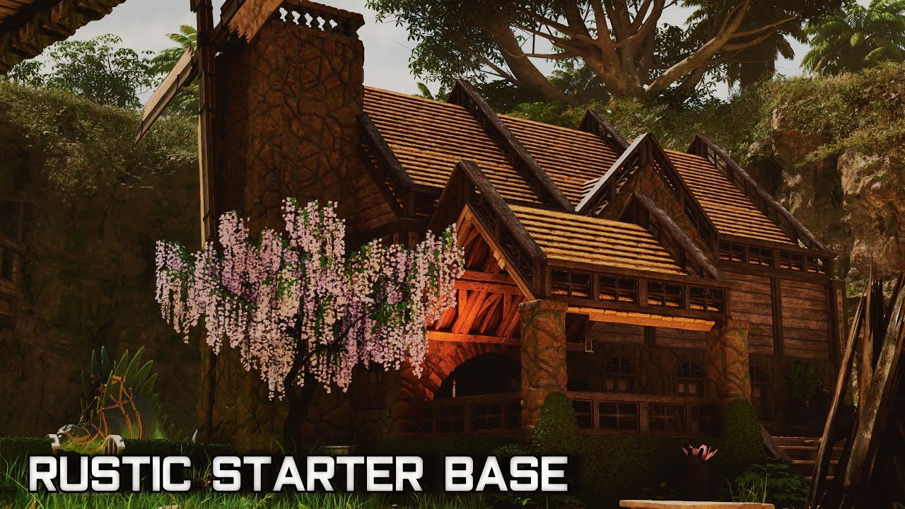 Cozy Rustic Homestead Build | Ark: Survival Ascended | Full Tutorial + Walkthrough!