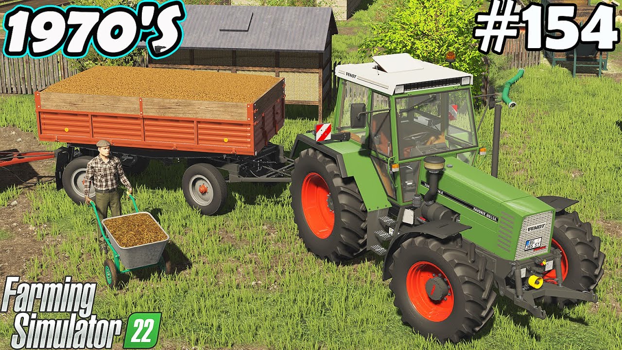 1970'S. Start with the LAST SEASON. Farming Simulator 22. FS 22. Timelapse Ep. 154