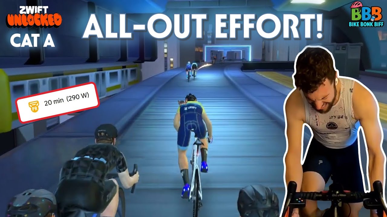 Электротормоз на полной скорости | Гонка на Zwift – Zwift разблокирован (категория A)