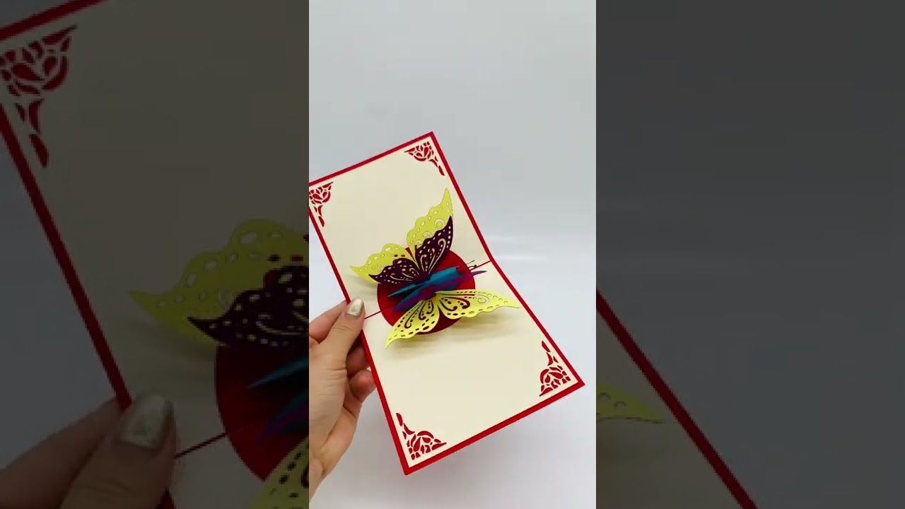 Butterfly Pop Up Card 