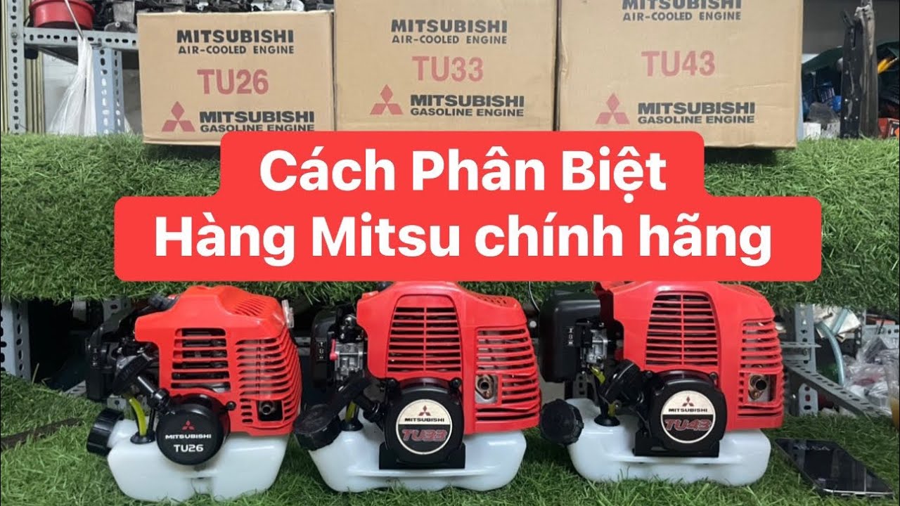 Cách phân biệt hàng Mitsubishi chính hãng & hàng Fake nhái giống 90% so với hàng Chính hãng Real