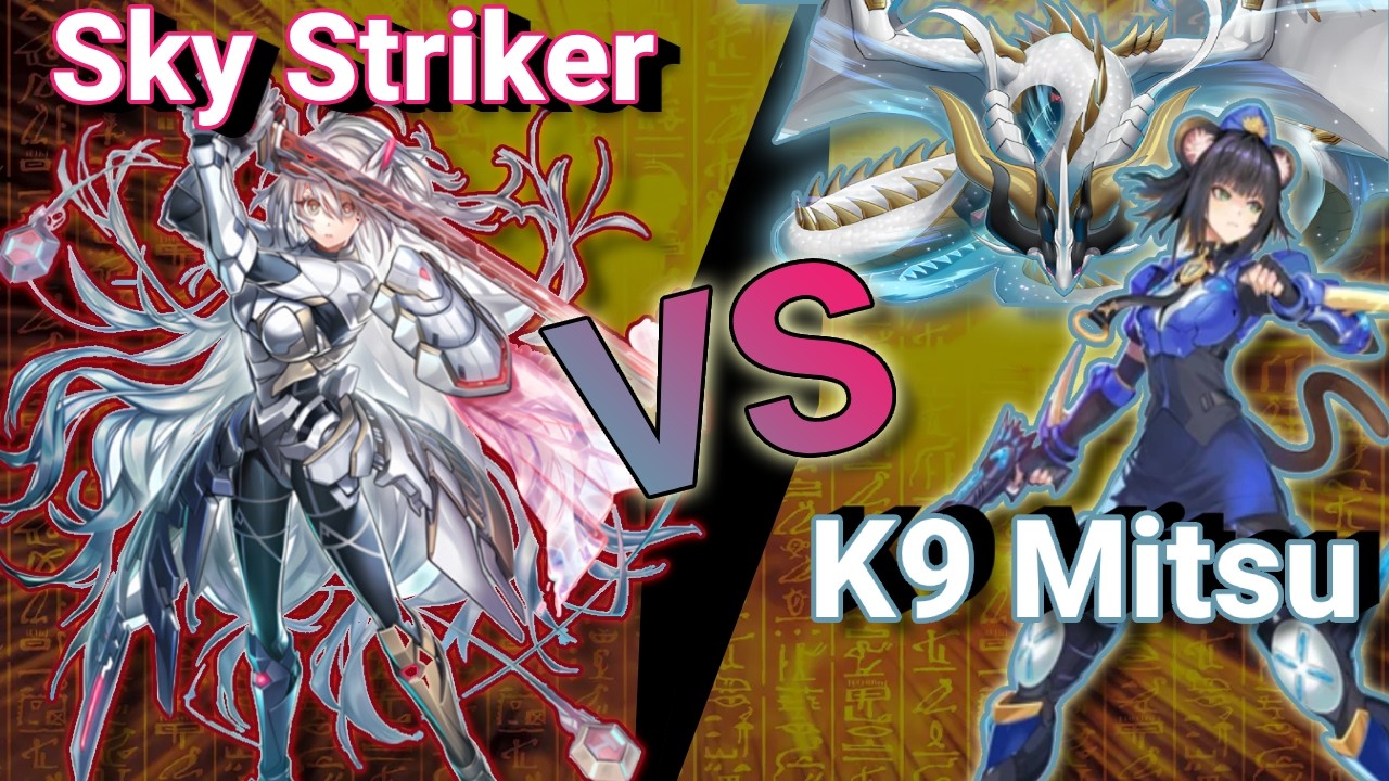 Sky Striker Vs K9 Mitsurugi | Best of 3 | Yu-Gi-Oh Omega Ranked