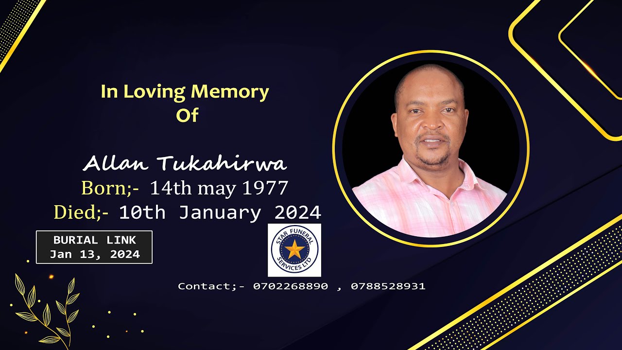 Celebrating the life of Allan Tukahirwa