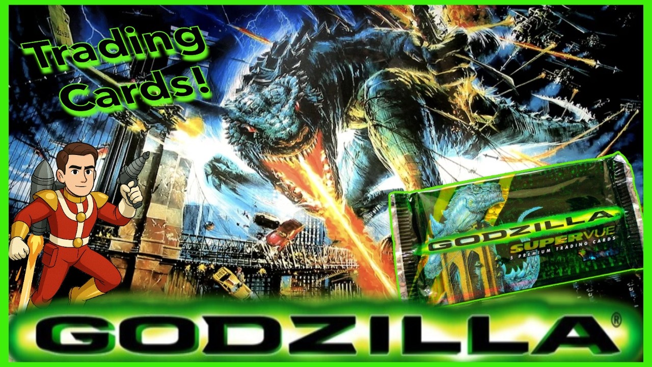 Godzilla 1998 Trading Cards - Let's Take a Look!