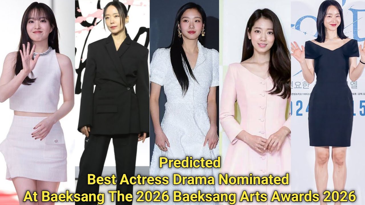 Предполагаемая премия &laquo;Лучшая актриса&raquo; на церемонии вручения премии Baeksang Arts Awards 2026.