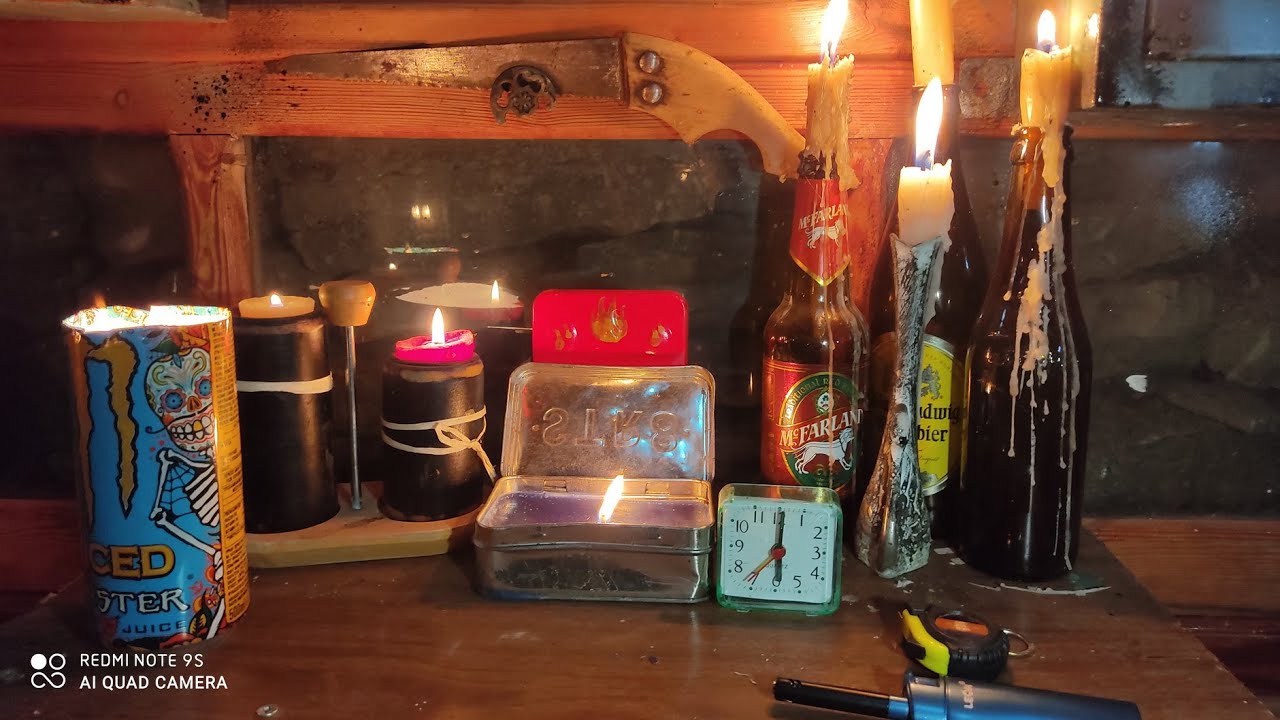 my shelter at night and cook some noodles