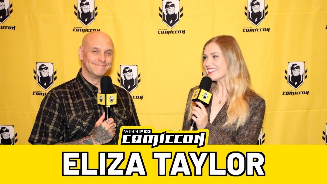 Backstage with Eliza Taylor!