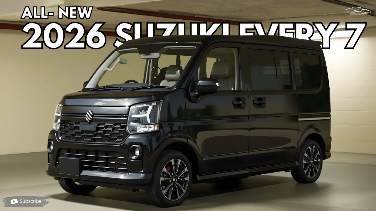Представлен новый Suzuki Every7 2026 года — это бюджетная 7-местная альтернатива?