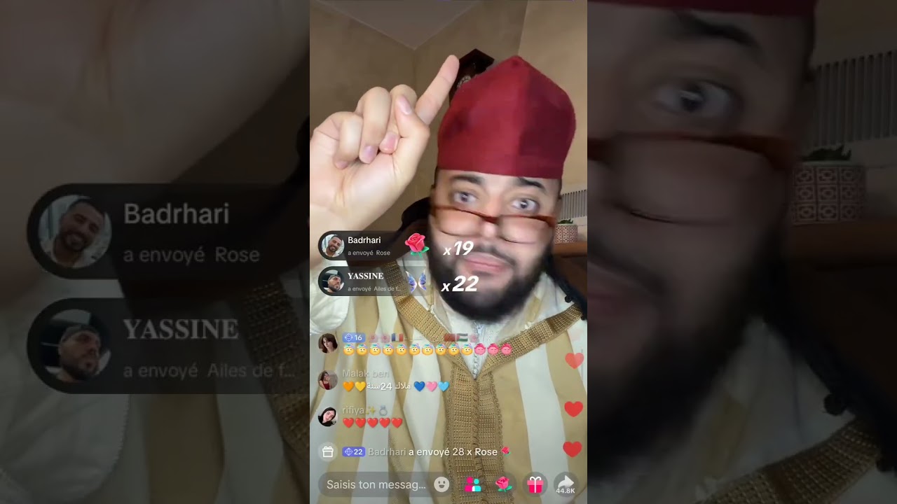 لفقيه شبعوه حوتة🐋🐋في لايف 😍🫣