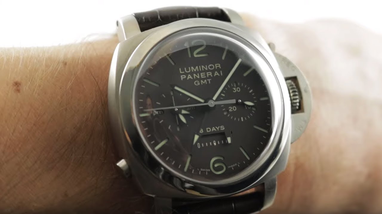 Panerai Luminor 1950 Chrono Monopulsante 8 Days GMT Titanio (PAM00311) - 44mm Titanium Watch Review