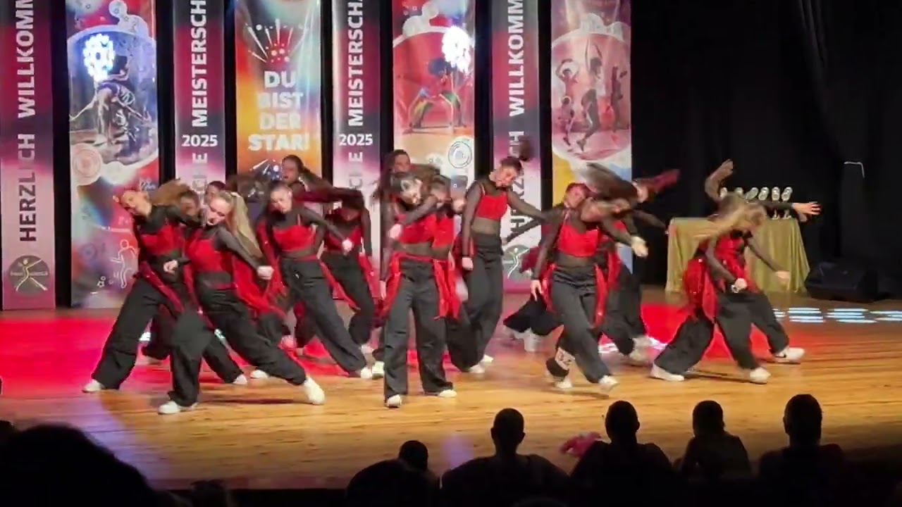 Dance4Fans 21.06.2025 Juniors Master Teams 1 miejsce mistrz Niemiec
